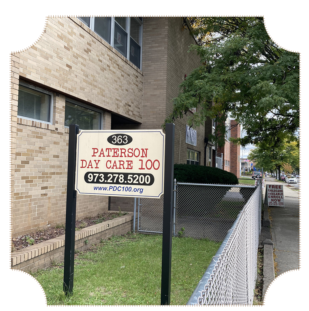 Paterson Day Care 100 Sign