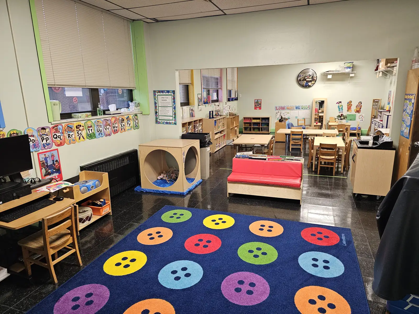 Beginners before and after care classroom at PDC100