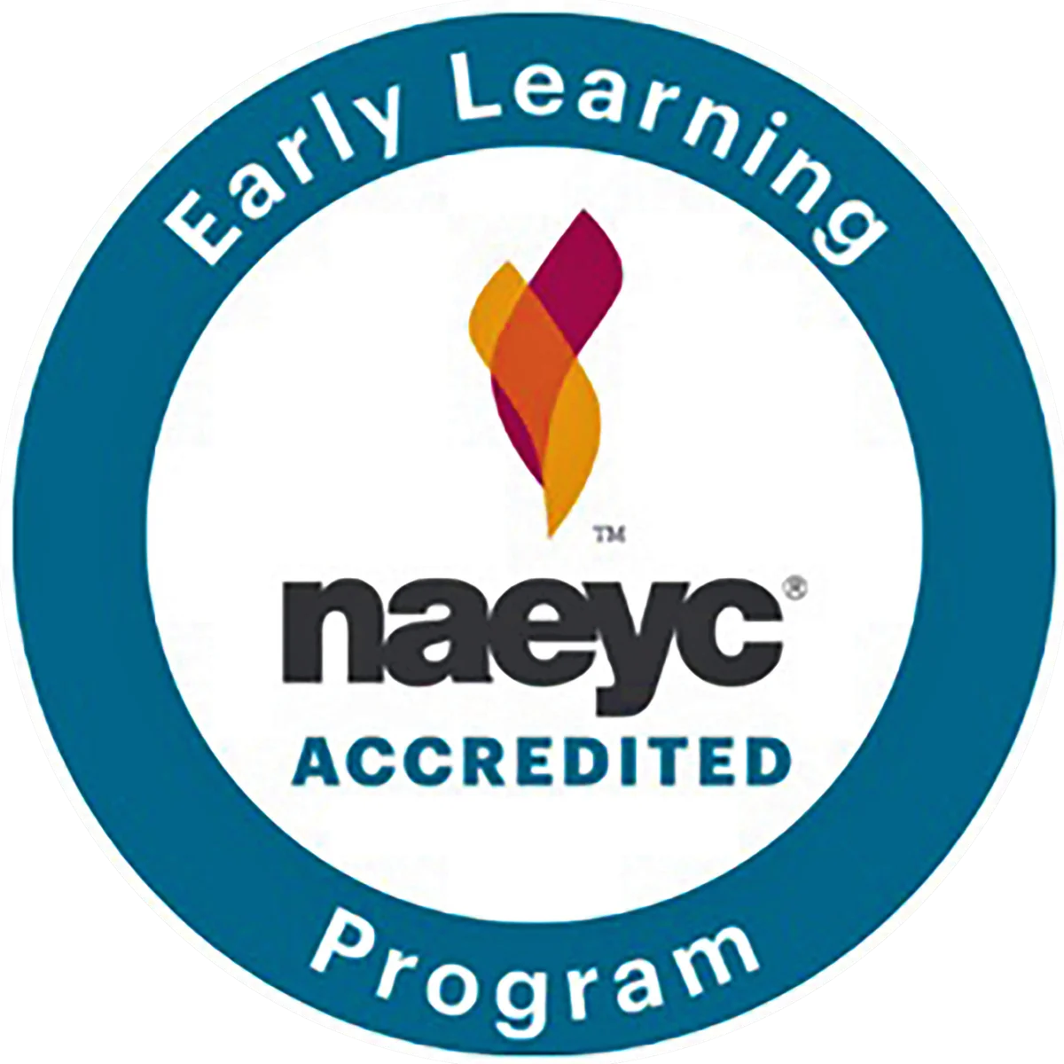 NAEYC accreditation badge for PDC100 preschool