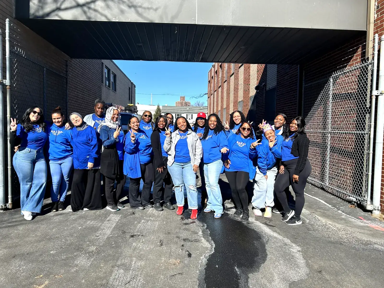 PDC100 teachers and staff in Paterson NJ